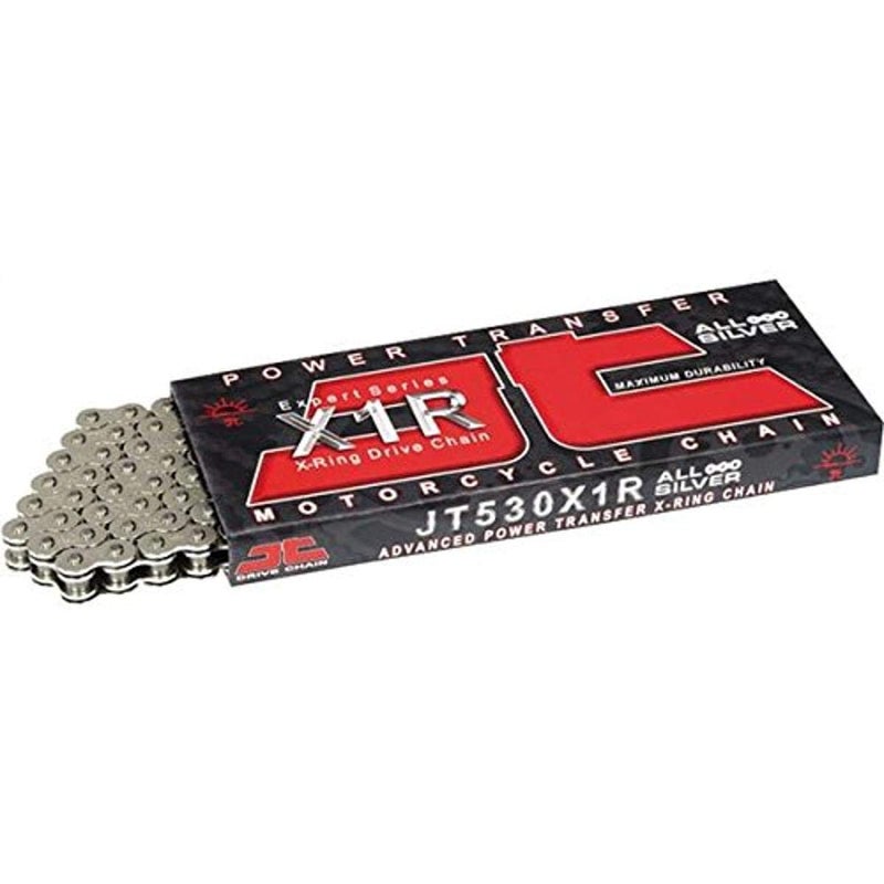 JT Chain JTC530X1RNN118RL (530 Series) Nickel 118 Link Heavy Duty X-Ring Chain with Connecting Link
